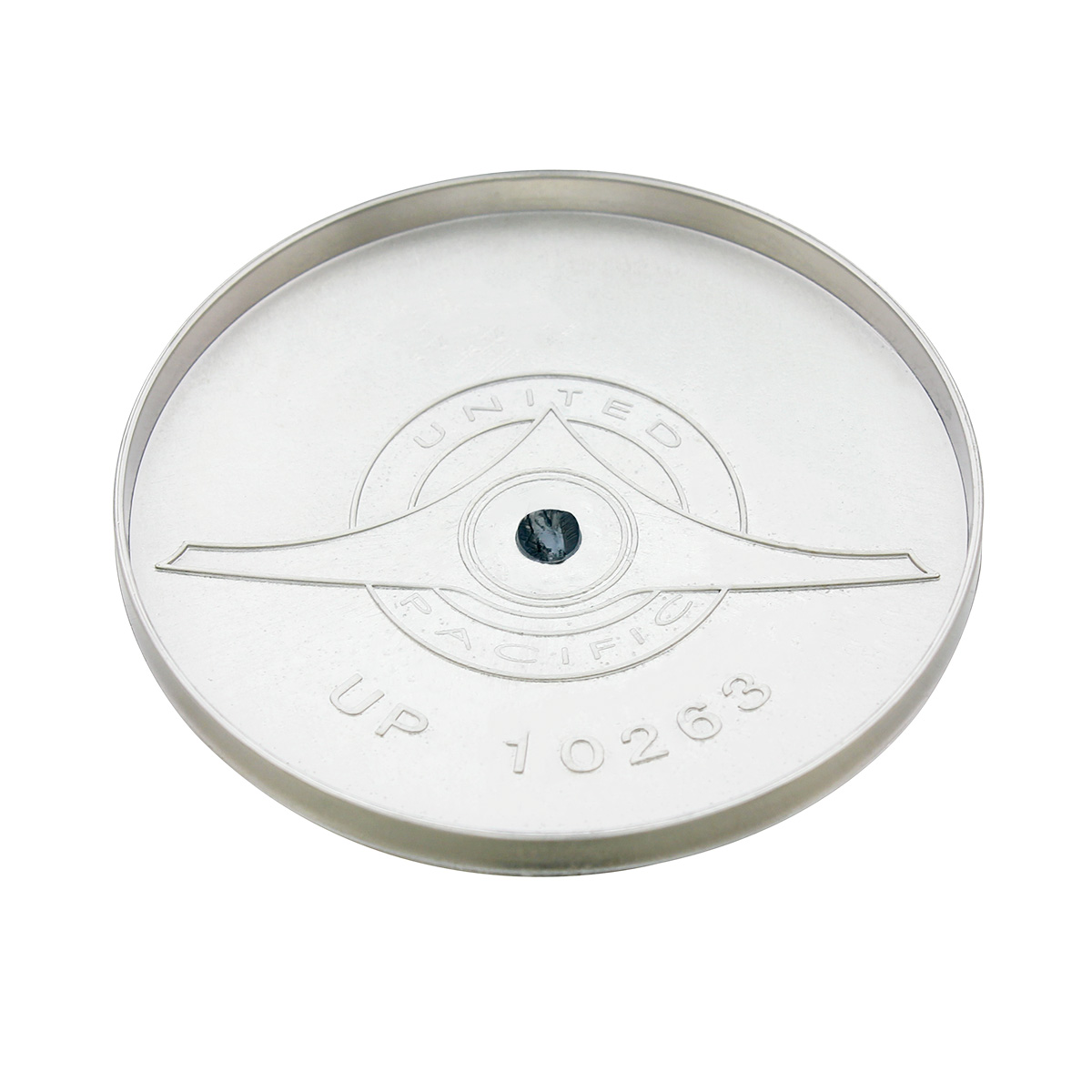 Dome Rear Axle Cover With 33mm Standard Thread-On Nut Covers - Chrome - Thumbnail 2