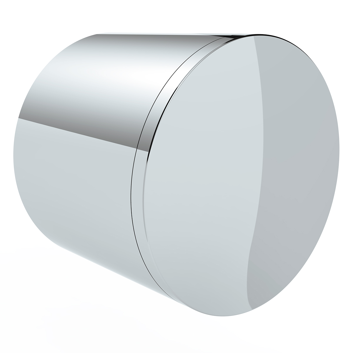 Chrome Plastic Single Hub Design Rear Axle Cover With 33mm Thread-On Nut Covers - Thumbnail 2