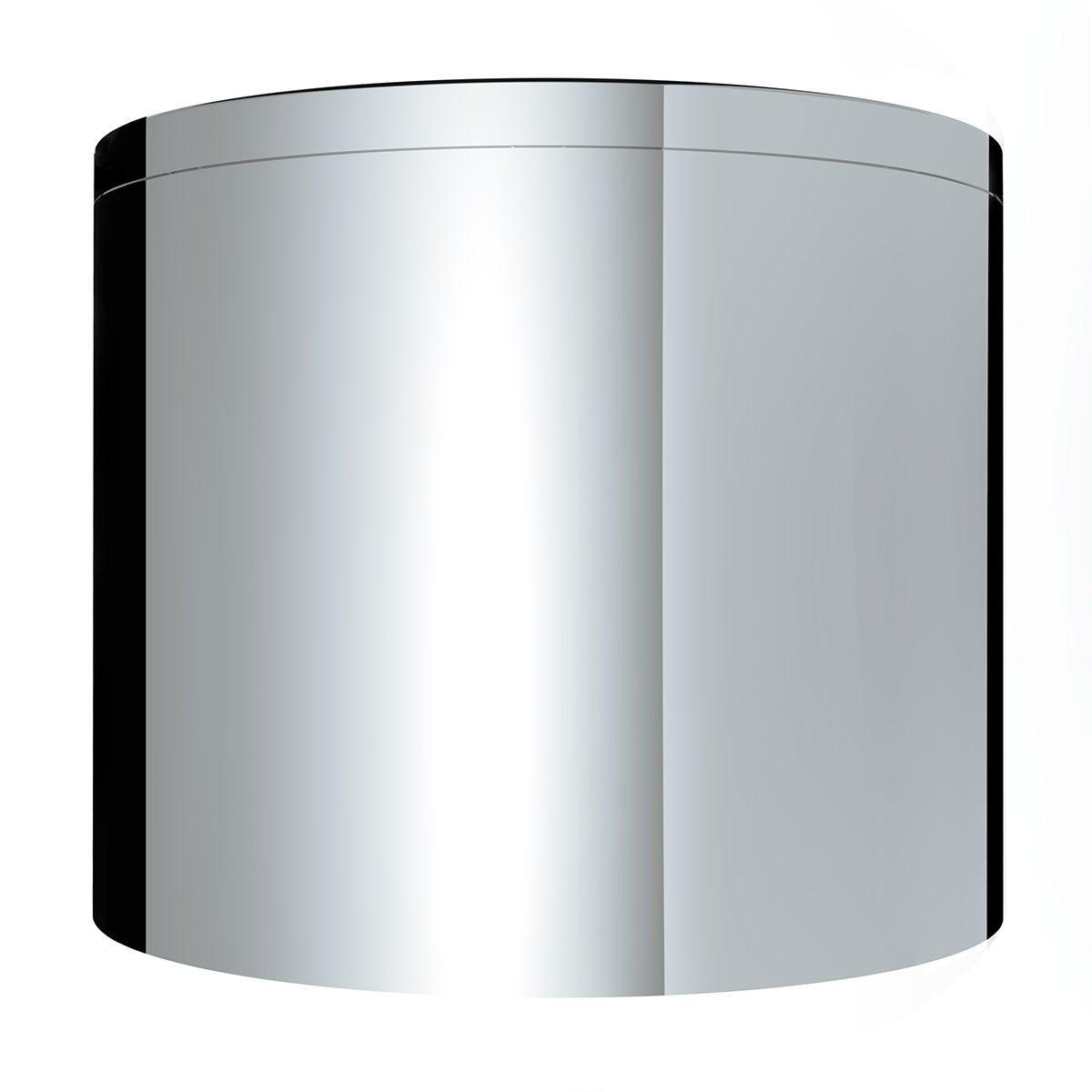 Chrome Plastic Single Hub Design Rear Axle Cover With 33mm Thread-On Nut Covers - Thumbnail 5