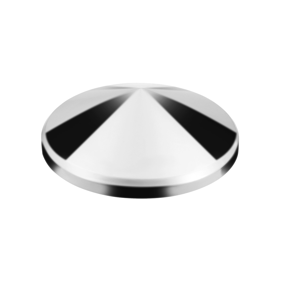 Chrome Pointed Rear Axle Hubcap Only for 10261 & 10278 - Thumbnail 2