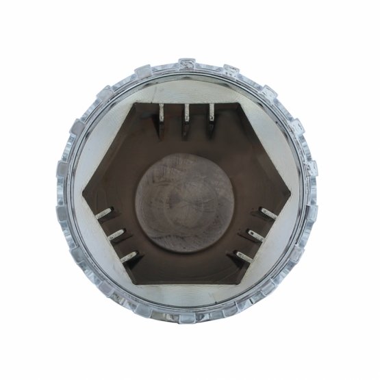 33mm X 2 3/4" Australian Volvo Nut Cover With Flange - Push-On (Bulk) - Thumbnail 3