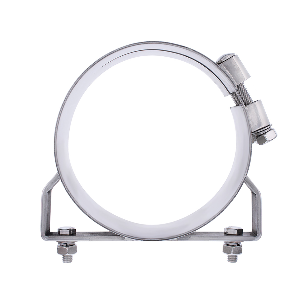 7" Stainless Wide Band Exhaust Clamp - Thumbnail 2