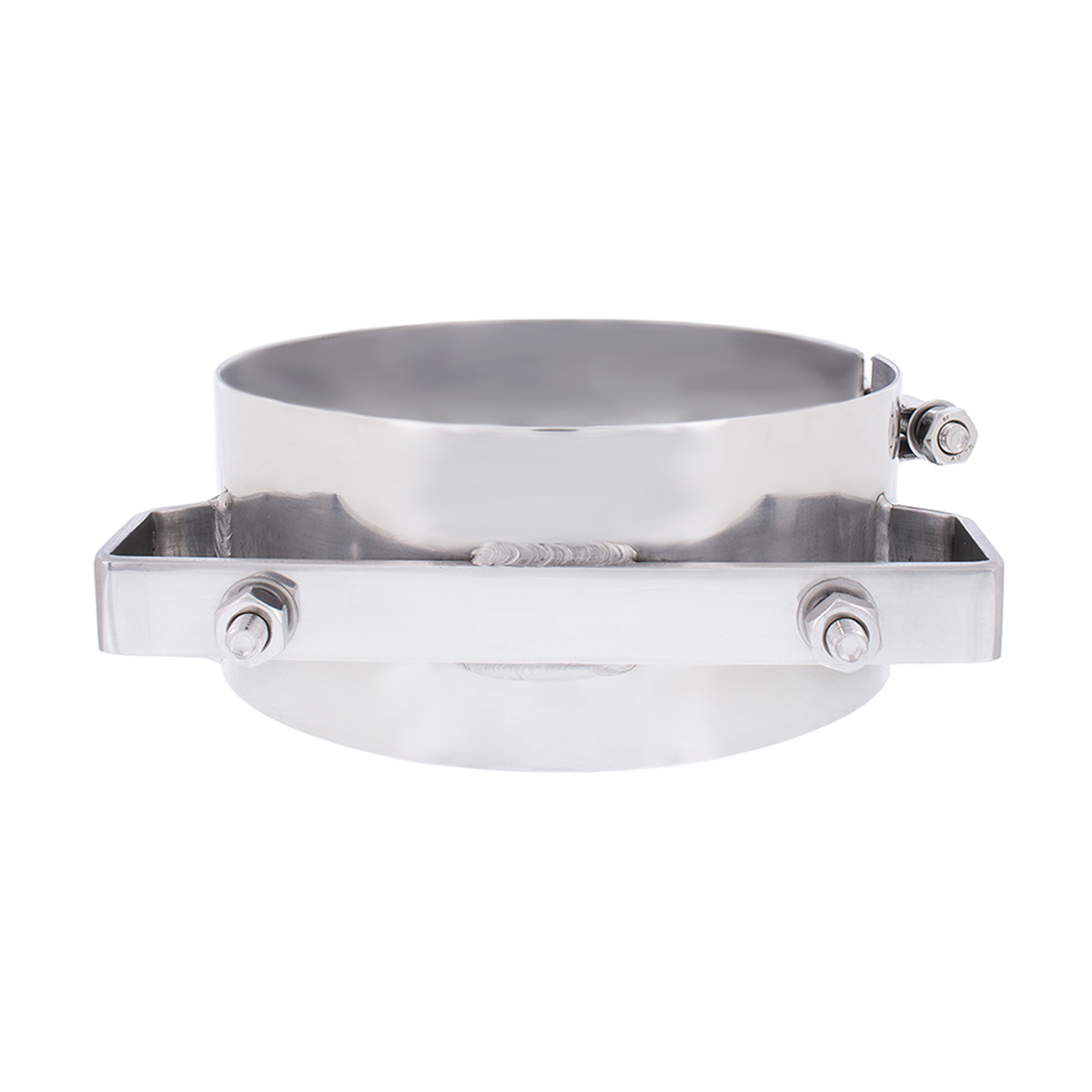 8" Stainless Wide Band Exhaust Clamp - Thumbnail 5