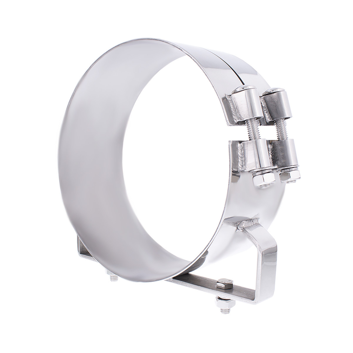 8" Stainless Wide Band Exhaust Clamp - Thumbnail 7