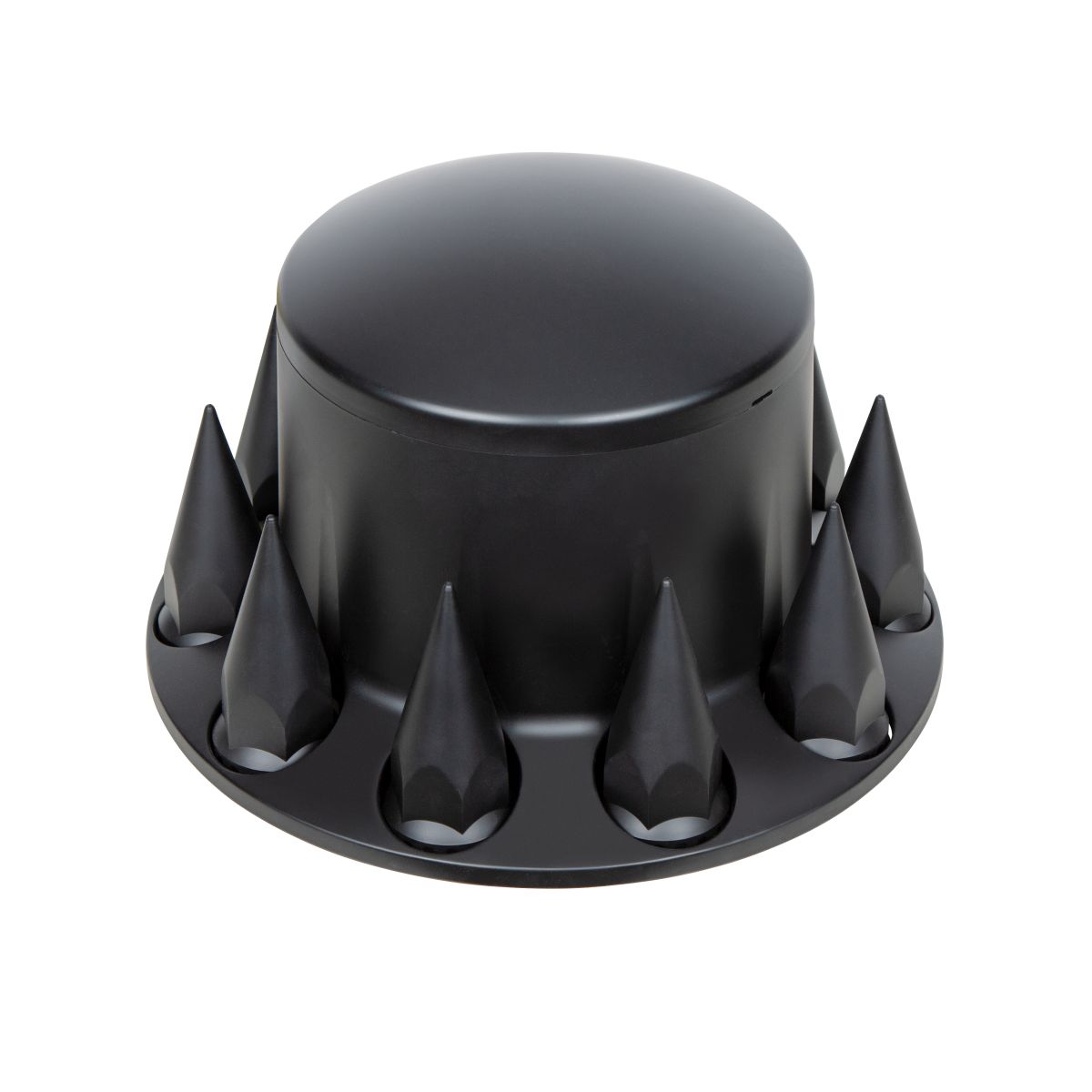 Dome Rear Axle Cover With 33mm Spike Thread-On Nut Covers - Matte Black