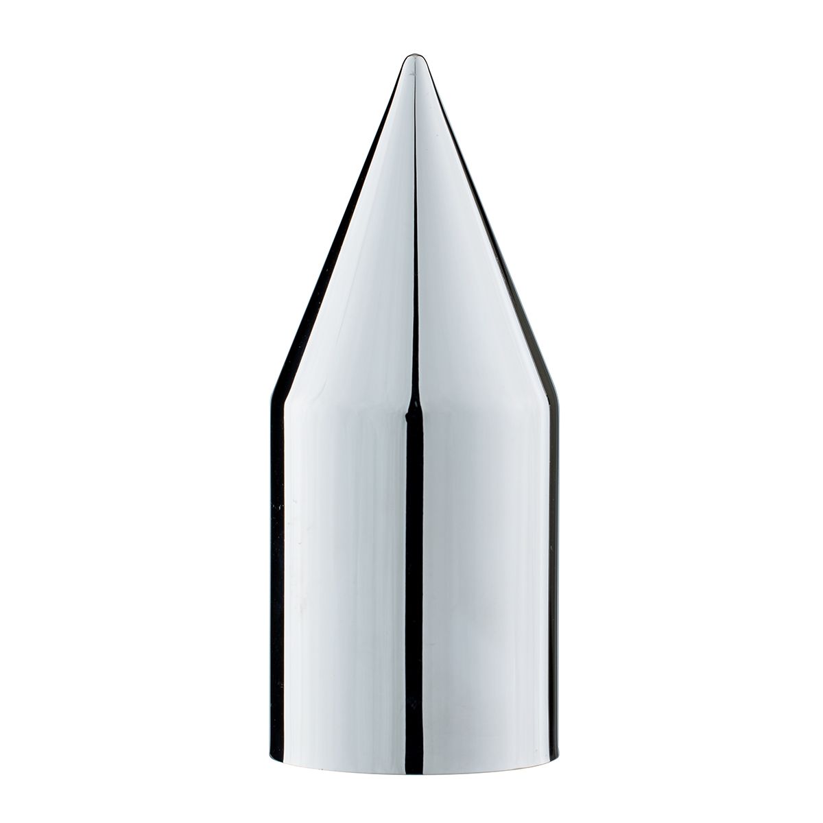 Chrome Spike Nut Cover For 2001-2014 Ford F-150- Push-On (Bulk)