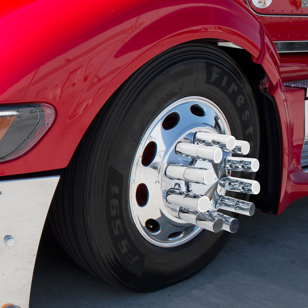 Chrome Plastic 33mm Thread-On Extension (Bulk) - Thumbnail 7