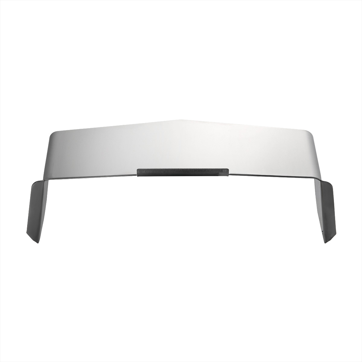 Stainless Steel Visor For 4" X 6" Rectangular Headlight, Flat Top Style - Thumbnail 2
