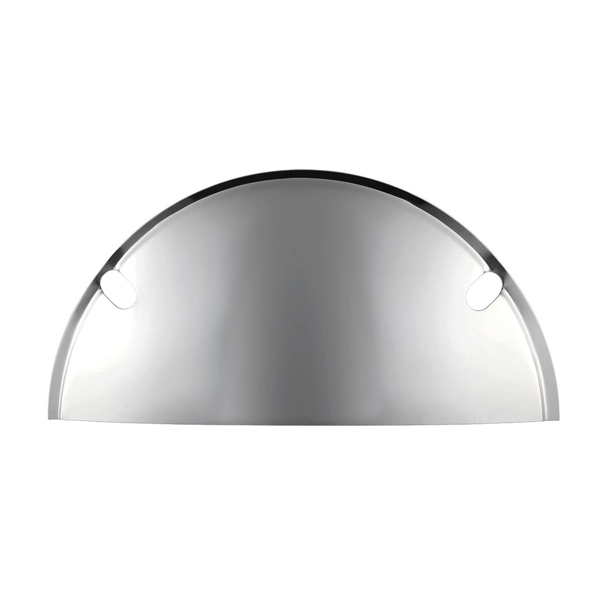 Chrome Half-Moon Shield For 7" Headlight (Pair)