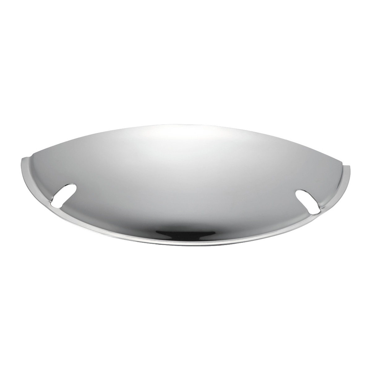 Chrome Half-Moon Shield For 7" Headlight (Pair) - Thumbnail 2