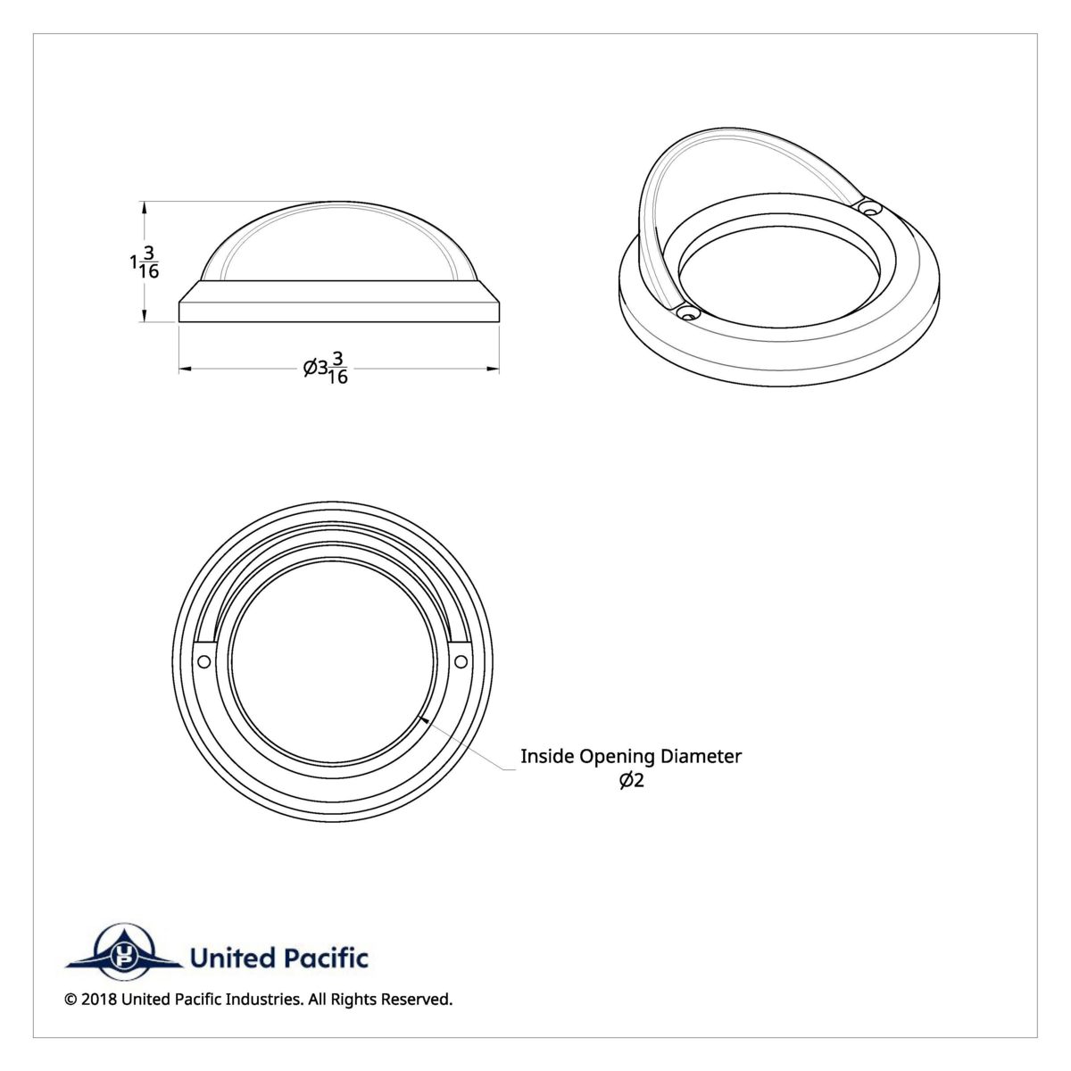 2" Light Bezel With Visor - Thumbnail 7
