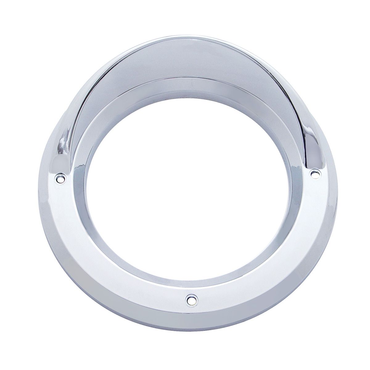 4" Light Bezel With Visor (Bulk)