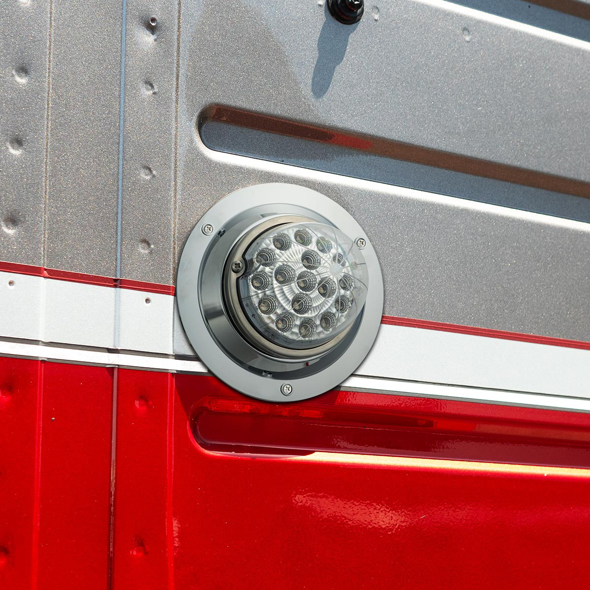 Chrome Plastic Watermelon Light Sleeper Bunk LED Adapter-Convex Style - Thumbnail 7