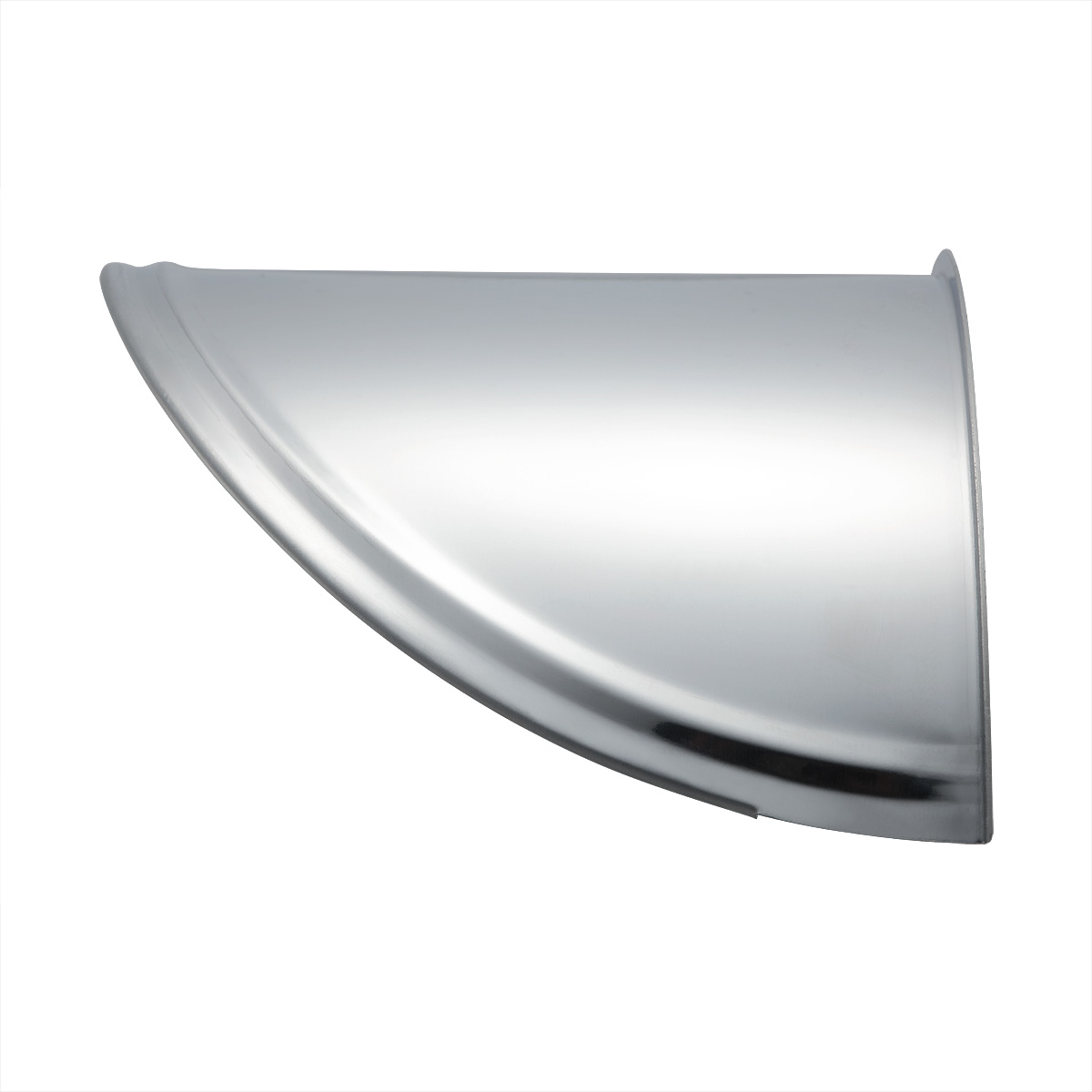 Stainless Steel Extended Style Visor For 7" Headlight - Thumbnail 4