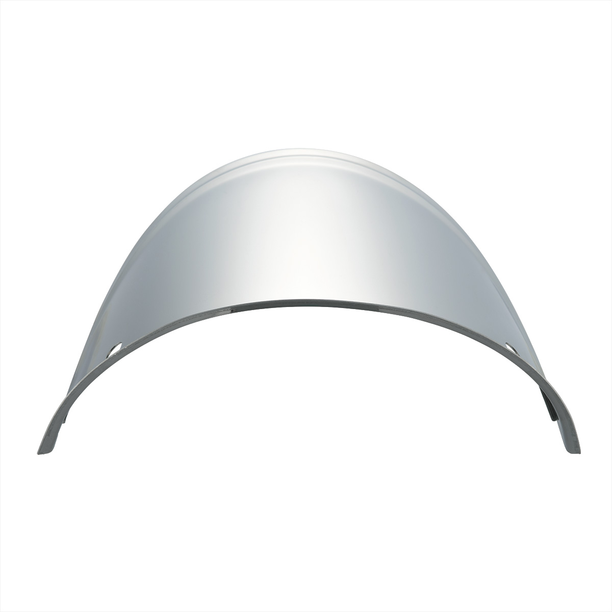 Stainless Steel Drop Style Visor For 7" Headlight - Thumbnail 2
