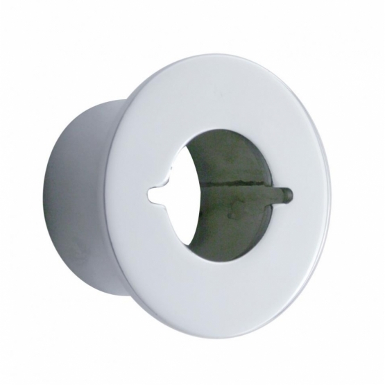 Peterbilt Chrome Mud Flap Hanger End Light Bracket Only