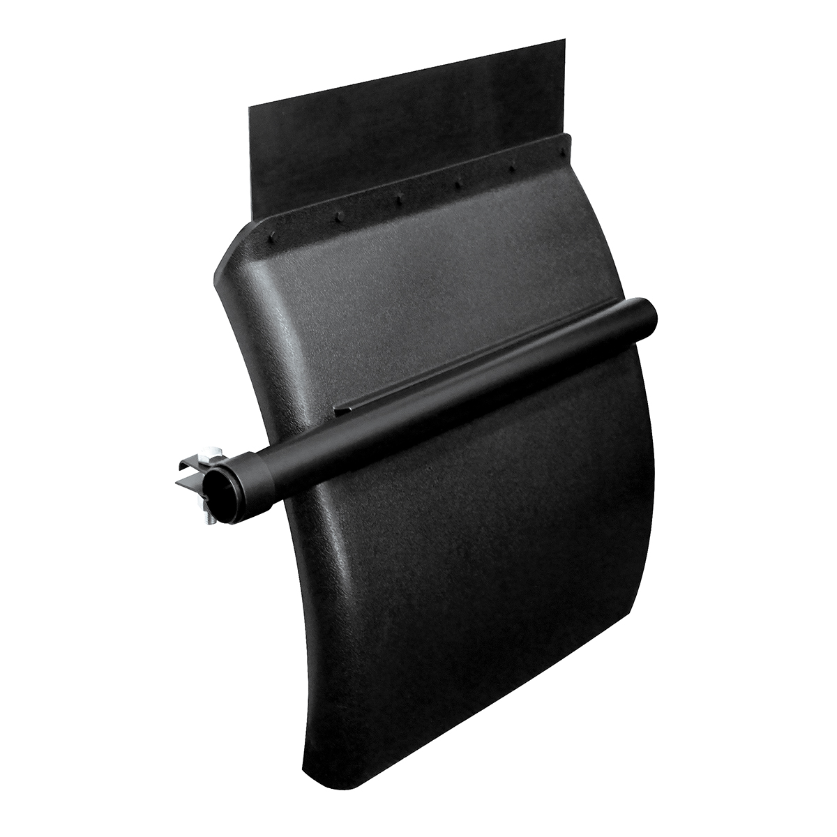 24" X 24" Black Poly Quarter Fender Set (Pair) - Thumbnail 4