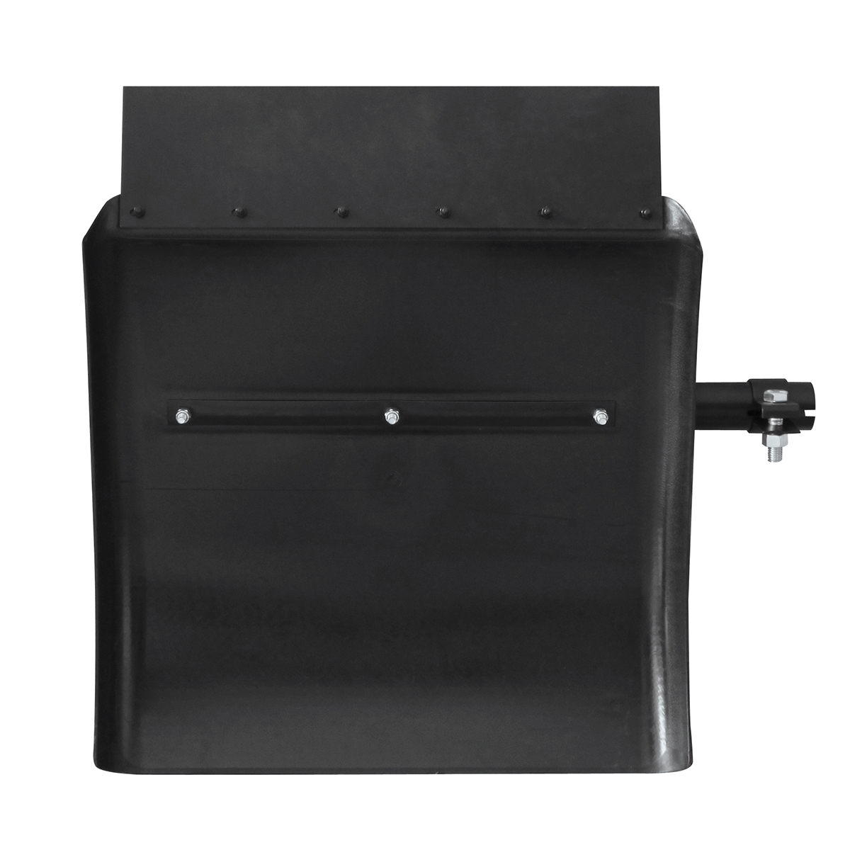 24" X 24" Black Poly Quarter Fender Set (Pair) - Thumbnail 6