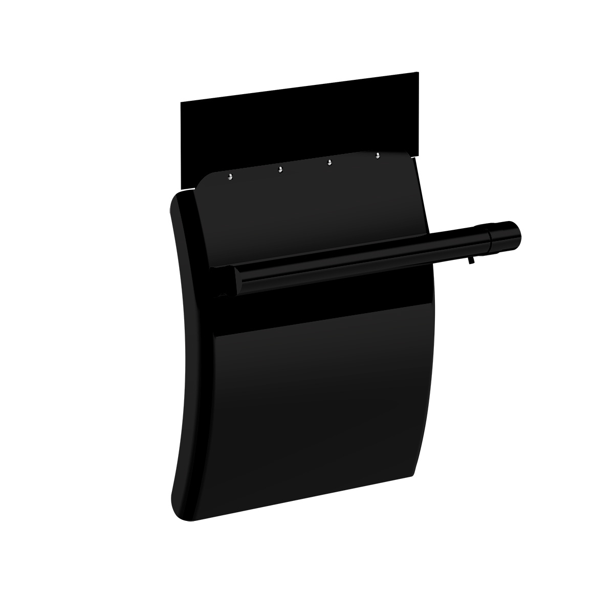 24" X 24" "Competition Series" Heavy Duty Black Poly Quarter Fender Set - Thumbnail 3