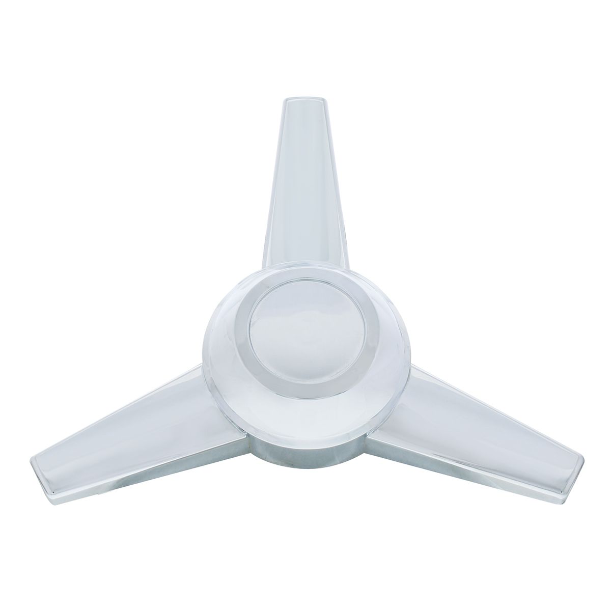 Chrome Plastic 3 Extra Large Straight Bar Spinner Only