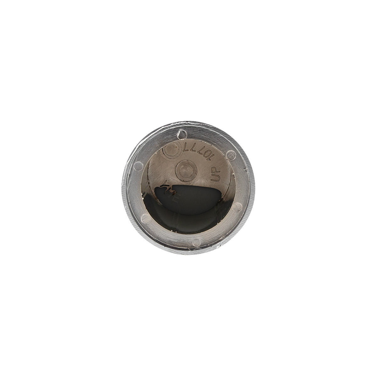 1-3/16" x 2-1/8" International Chrome Hulk Bolt Cover (Bulk) - Thumbnail 3
