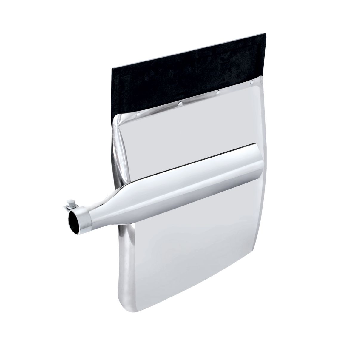 24" X 24" Stainless Quarter Fender Set - Triangle Bracket