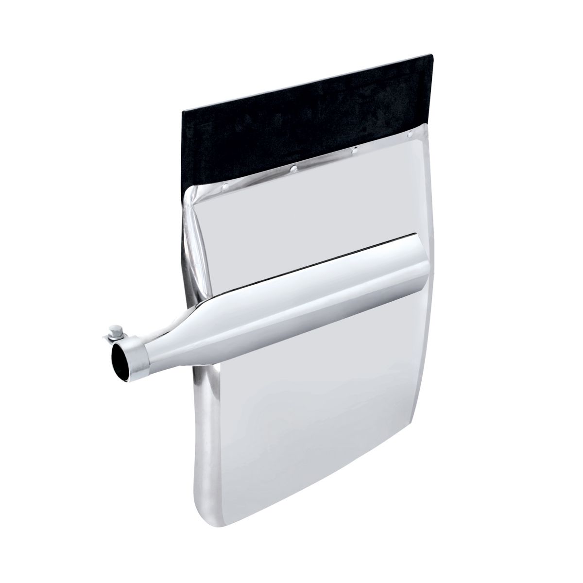 24" X 29" Stainless Quarter Fender Set - Triangle Bracket