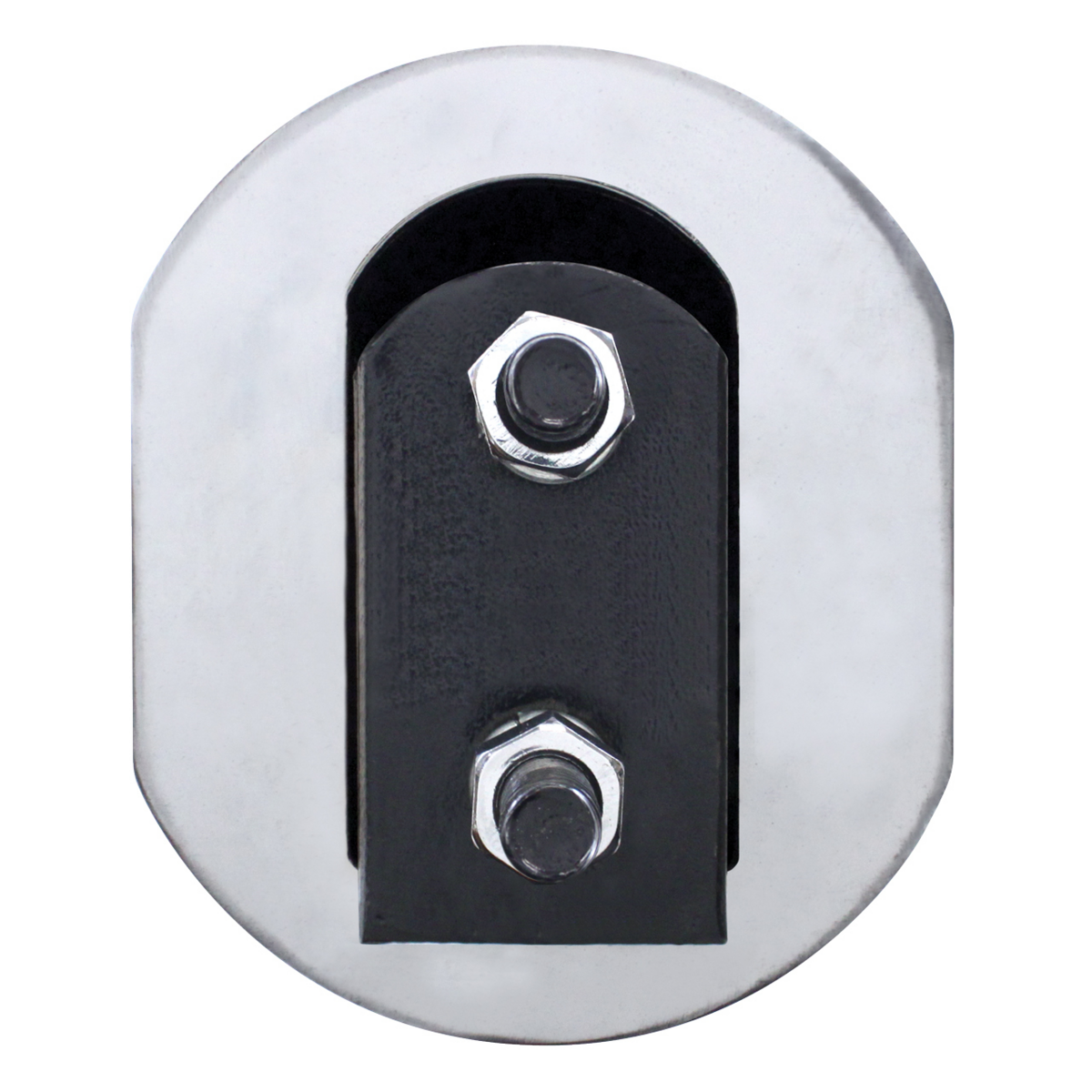 30" Stainless Steel Heavy Duty Mud Flap Hangers - 2.5" Bolt Pattern (Pair) - Thumbnail 7