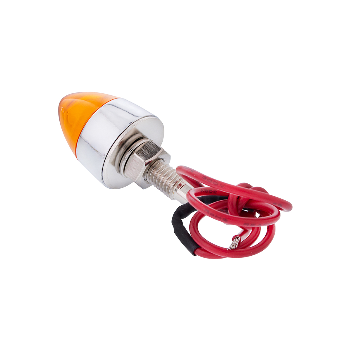 LED Bullet License Plate Fastener - Amber (2-Pack) - Thumbnail 8