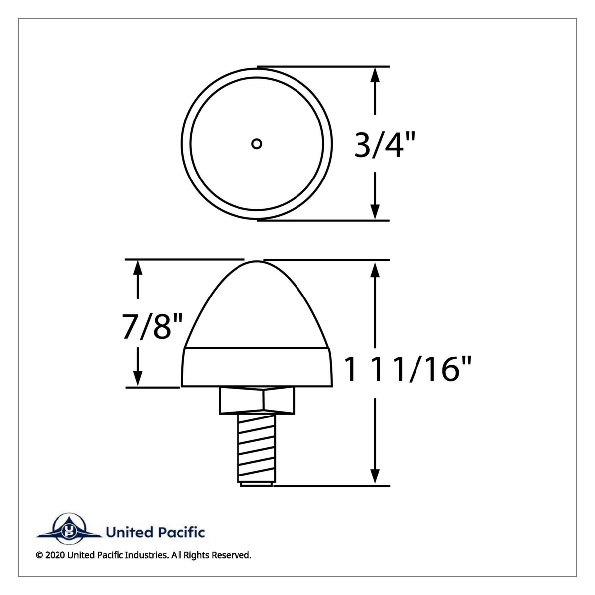 LED Bullet License Plate Fastener - Red (2-Pack) - Thumbnail 7