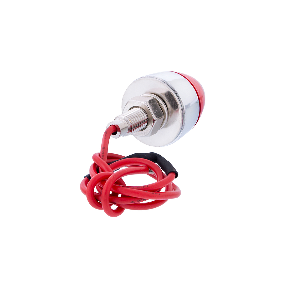 LED Bullet License Plate Fastener - Red (2-Pack) - Thumbnail 8