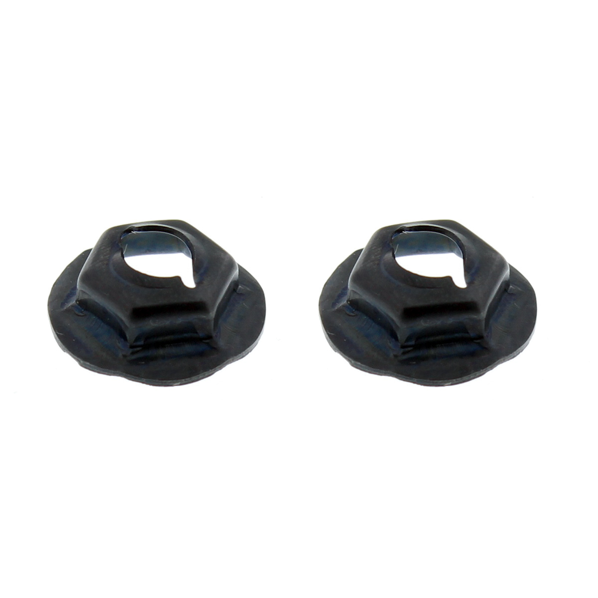 Chrome Die Cast Skull Emblem - Black - Thumbnail 4