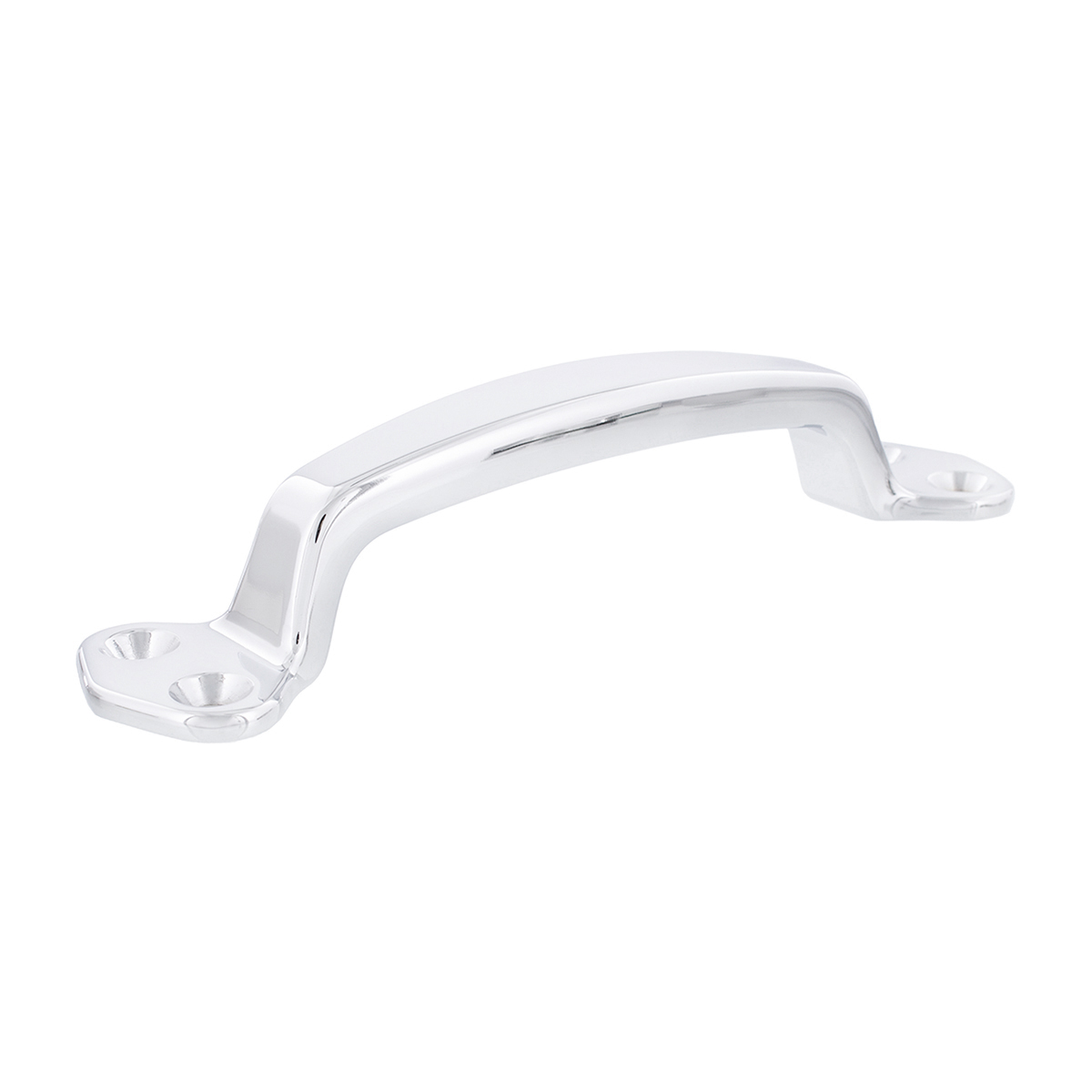 Chrome Die Cast Grab Handle Kit With Mounting Hardware - Thumbnail 3