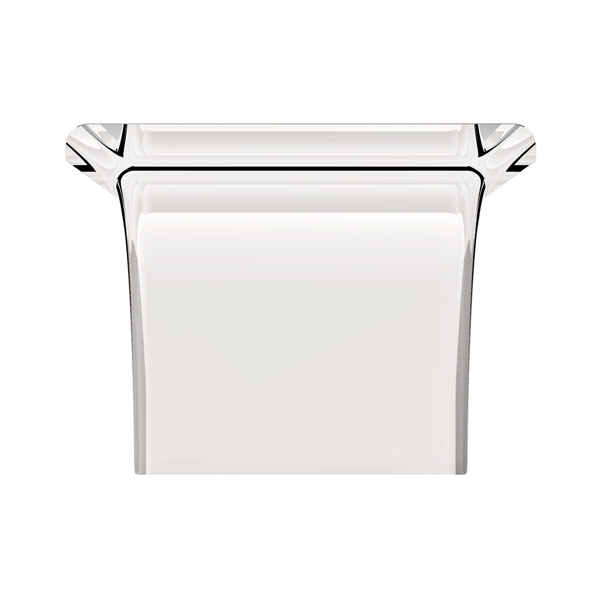 80" 430 Stainless Steel (16ga) Roll Formed Edge Smooth Half Fender - SS Series (Pair) - Thumbnail 5