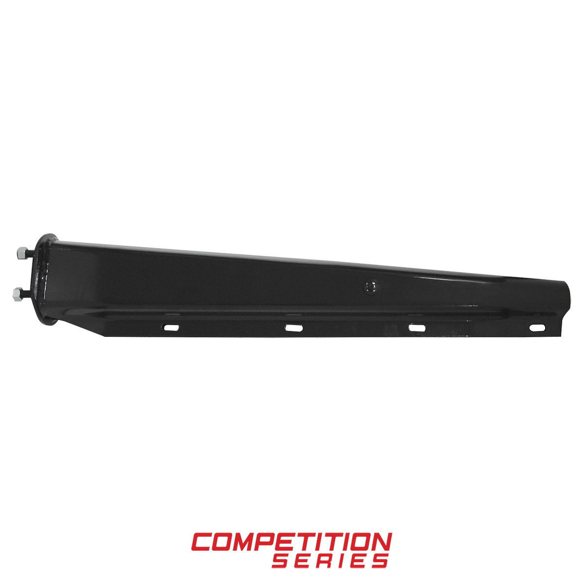 30" Black Heavy Duty Mud Flap Hangers - 2.5" Bolt Pattern - Competition Series (Pair) - Thumbnail 4