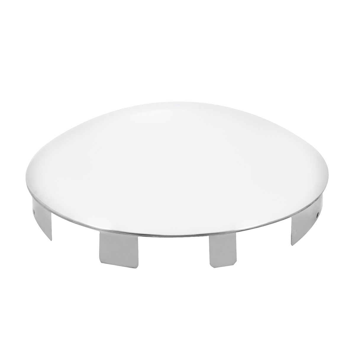 Universal Stainless Steel Dome Front Hubcap - 1" Lip - Thumbnail 4