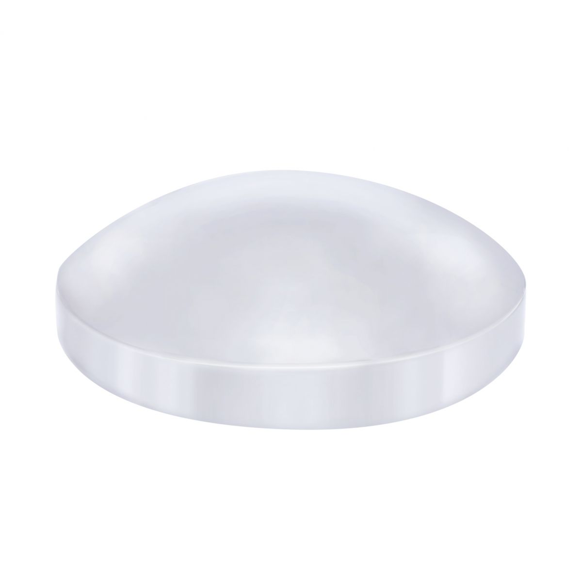 7-1/2" Stainless Dome Rear Hubcap