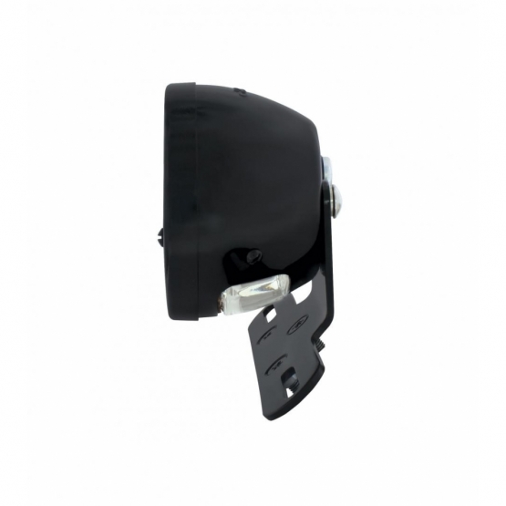 DUO Lamp Motorcycle Rear Fender Tail Light With Red Glass Lens & "STOP" Lettering - Thumbnail 3