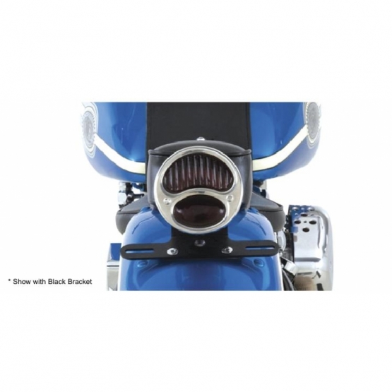 LED Black "DUO Lamp" Tail Light For Motorcycle - Thumbnail 4