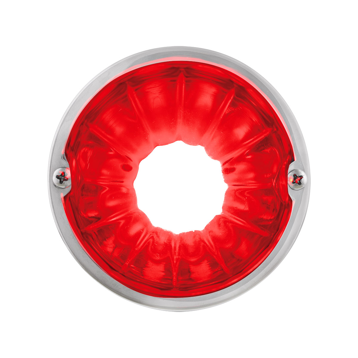 Glass Watermelon Flush Mount Kit - Red - Thumbnail 3