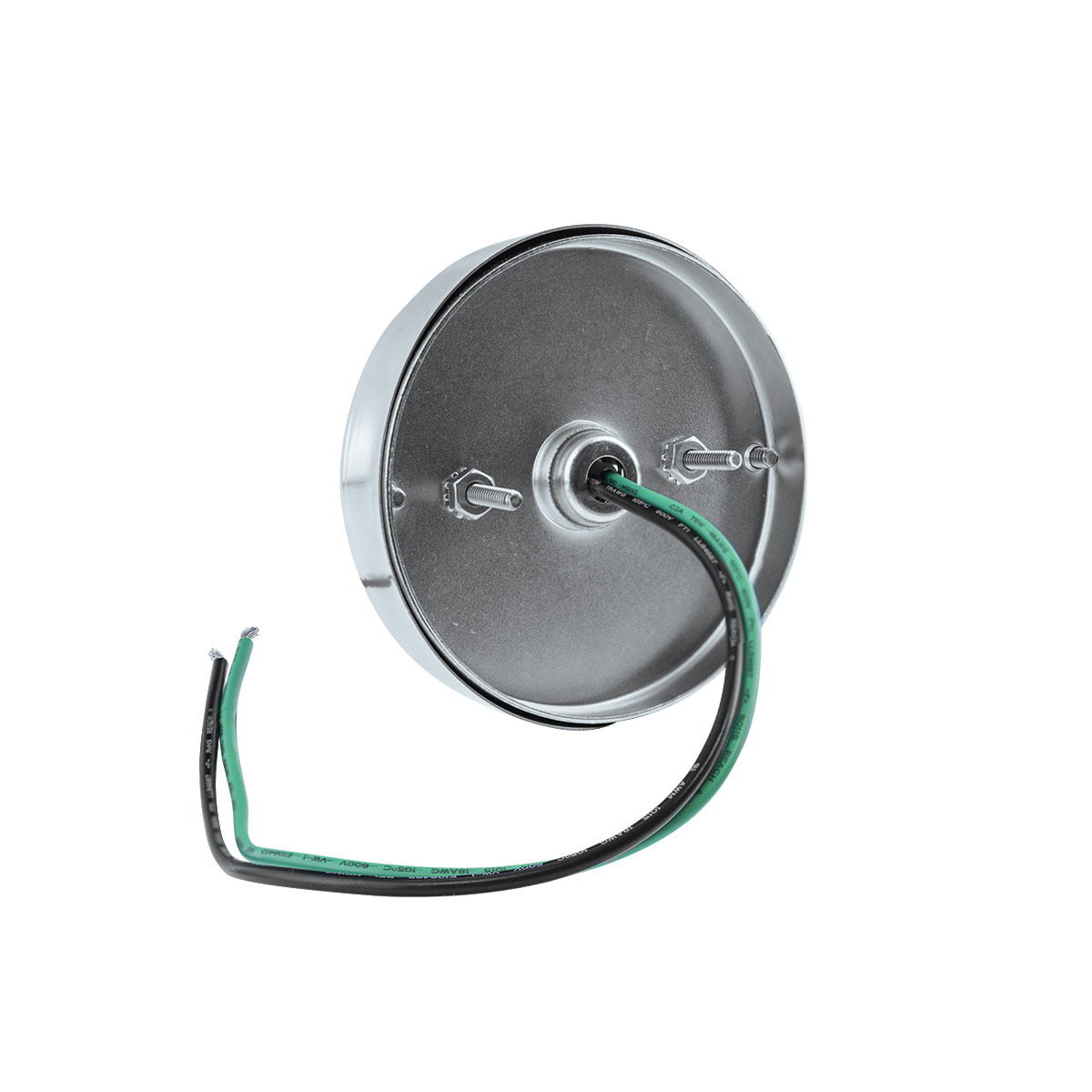 Dual Function Glass Watermelon Flush Mount Kit With LED Bulb - Red LED/Red Lens - Thumbnail 6