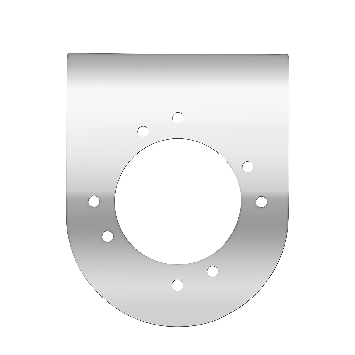 304 Stainless Steel Bracket For Single 3" Light - Thumbnail 3