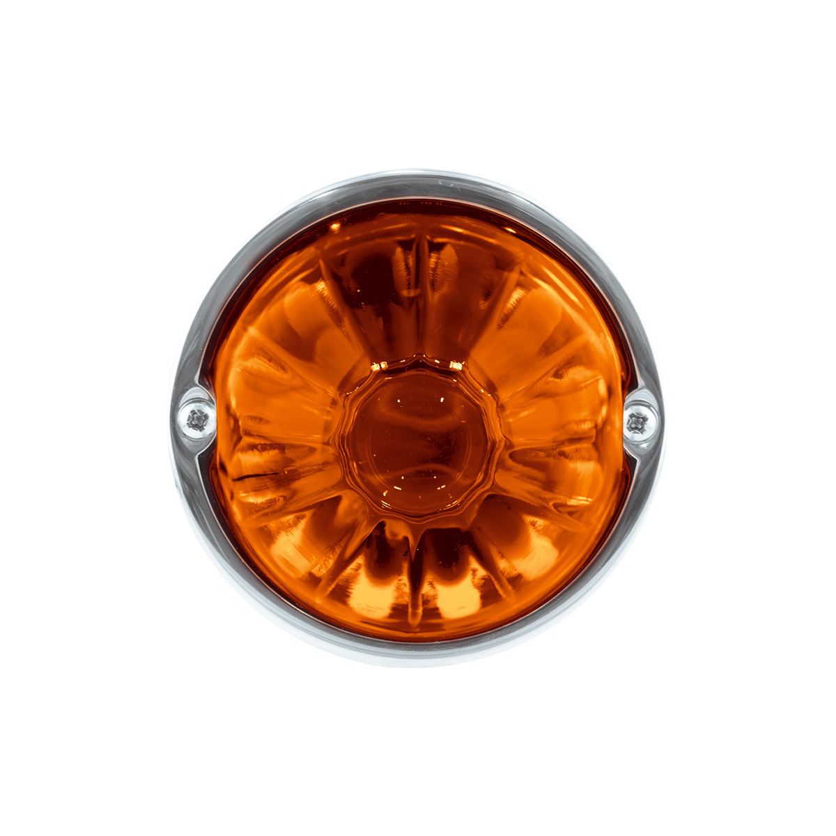 Glass Watermelon Flush Mount Kit - Amber - Thumbnail 4
