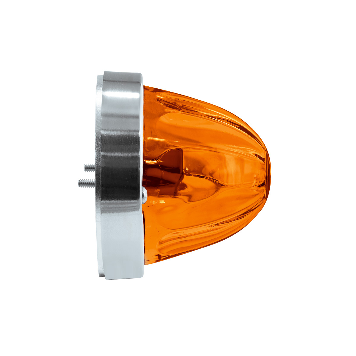 Glass Watermelon Flush Mount Kit - Amber - Thumbnail 5