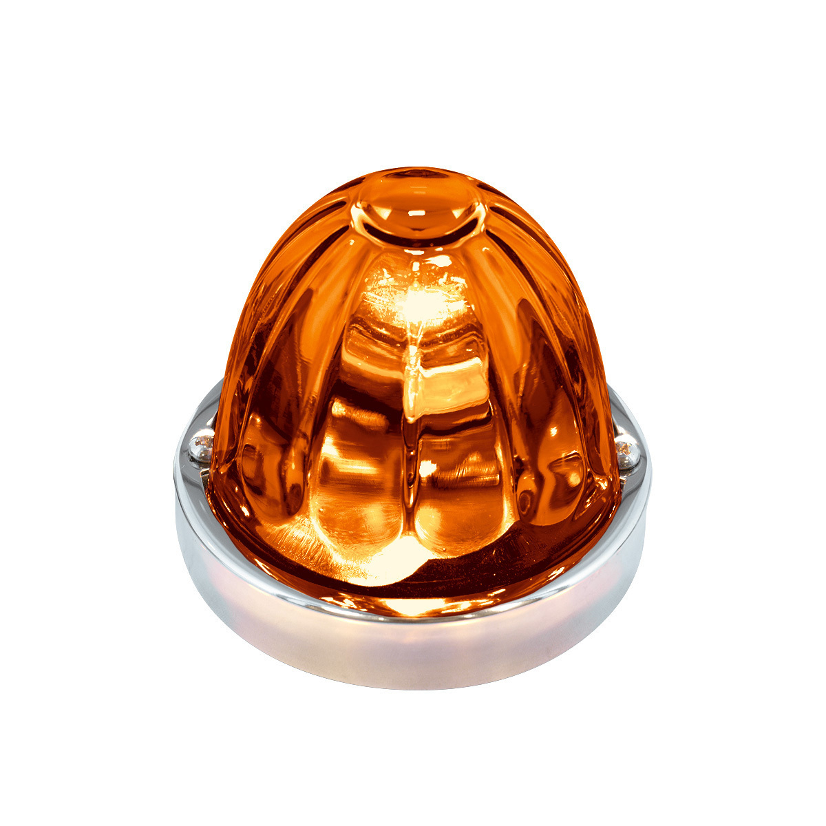 Glass Watermelon Flush Mount Kit - Amber - Thumbnail 10