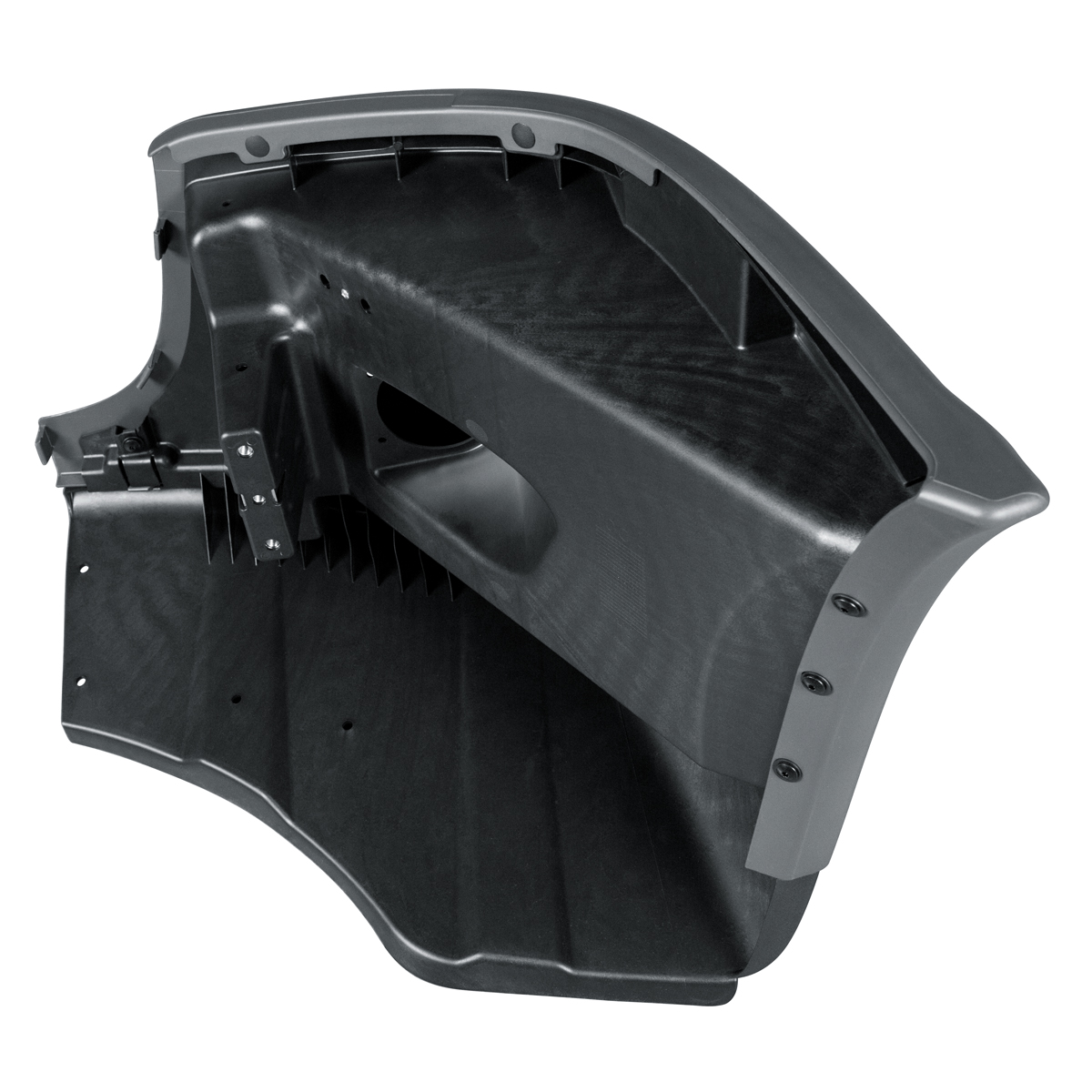 Bumper End Assembly Without Fog Light Hole For 2008-2017 Freightliner Cascadia - Passenger - Thumbnail 5