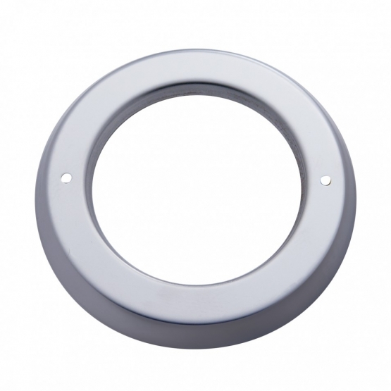 2.5" Stainless Light Bezel - Wide