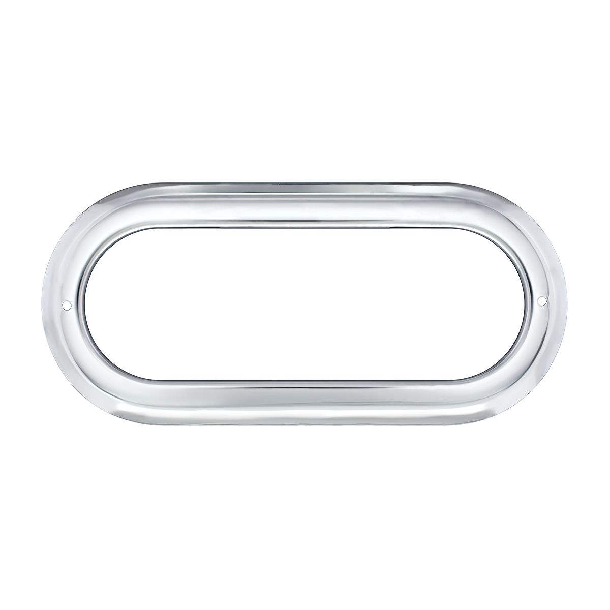 Stainless Steel Light Bezel For 6" Oval Grommet Mounted Light