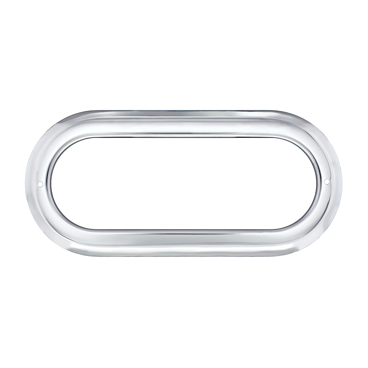 Stainless Steel Light Bezel For 6" Oval Grommet Mounted Light - Thumbnail 5