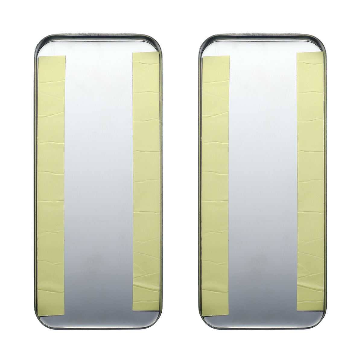 Peterbilt Stainless Vent Door Cover - Plain (Card of 2) - Thumbnail 3